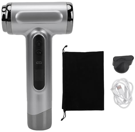 Greensen Secador de Pelo Portátil, Secador de Pelo Inalámbrico con Batería Recargable USB de 15600mAh y Potencia de 200W, para Uso en Viajes, Exterior y Hogar