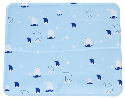 Alfombrilla Refrescante para Perros Antideslizante Impermeable Resistente a | Colchoneta Refrescante de Gel para Perros para Camping Descanso Viaje Transporte Patio Sofá Suelo Kennel