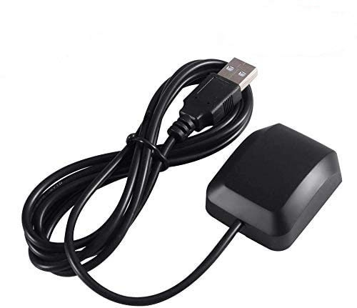ARCELI VK-162 G-Maus USB-GPS-Dongle-Navigationsmodul, Externe GPS-Antenne USB-GPS-Empfänger mit Fernmontage für Raspberry Pi-Unterstützung
