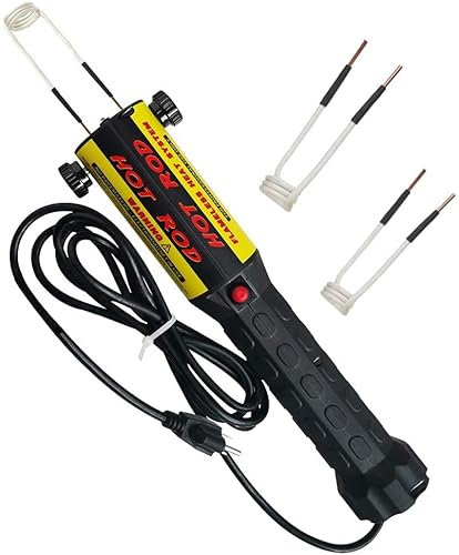 Solary Chauffage par Induction Magnétique, 1000W Chauffage de Boulon par Induction avec 3 Bobines, Outil de Chauffage Automobile sans Flamme