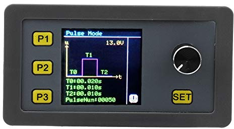 Módulo Ajustable de Pulso WSFG-06 PWM, Generador de Señal de Onda Sinusoidal 4-20mA 2-10V, Pantalla LCD, sin Función de Frecuencia