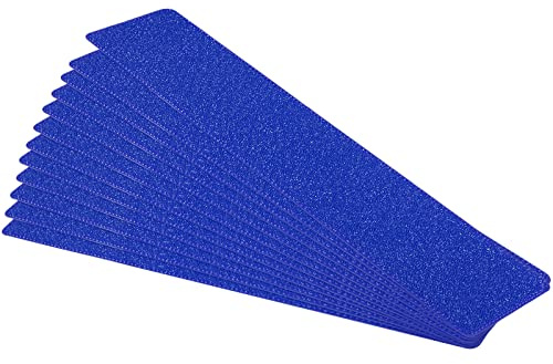 PATIKIL Pickball Campo Marcatura Kit, 12pz Campi Linea Marcatore Pickball Linee per Esterni Campi PVC Plastica Linea Marcatori, Blu