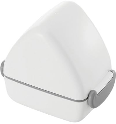 kowaku Reisbällchen-Etui, Lunchbox für Kinder, für Beilagen, Utensilien, Onigiri-Box, dreieckige Sushi-Box für Snacks, Sandwiches, zum Aufbewahren von Sushi