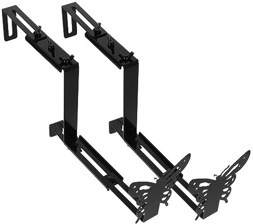 Gogogmee 2pièces Réglables pour Pots De Fleurs Support De Plante Suspendu pour Balcon Jardin Ou Intérieur pour Lanternes Bacs à Fleurs Et Décorations Extérieures