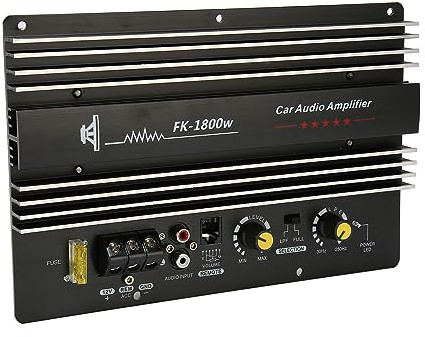 Carte D'Amplificateur de Puissance de Voiture 12 V, Dissipation Rapide de la Chaleur, Conception de Précision, Installation Facile, Son Clair, pour Amplificateur Automobile