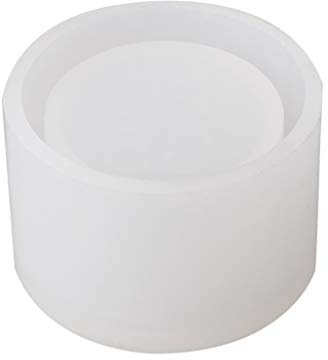 Molde de silicona para macetas, moldes para macetas de suculentas, moldes redondos de resina epoxi