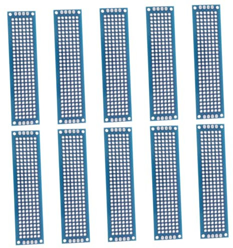 KICHOUSE 10stücke Leiterplatten Zum Löten Projektleiterplatten Für Elektronische Experimente Und Schaltungszubehör