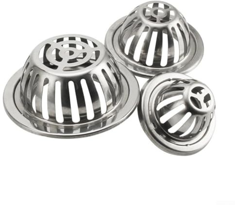Protective Stainless Steel Gutter Leaf Guard Efficient Downpipe Debris Prevention System (Round 4inch)