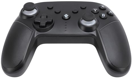 Sxhlseller Wireless Gaming Controller RGB Gamepad with Function for Fast Paced Gaming Compatible with for for for for IOS (Black)