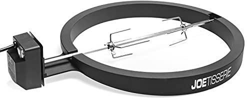 KamadoJoe JoeTisserie Rotisserie Grillzubehör für Classic Joe, Schwartz