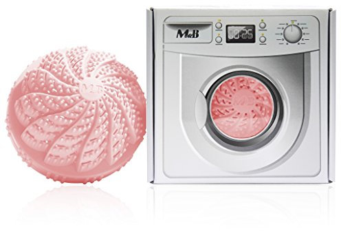 MUB Bola de Lavado biológica: Lavar Completamente sin detergente, ionizar con Perlas de cerámica, Antibacteriano, Especialmente indicado para Personas alérgicas y bebés