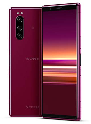 Sony Xperia 5 - Smartphone débloqué 4G (Ecran 21: 9 Cinemawide OLED de 6, 1 - 128 Go - Double SIM - Android Pie) - Rose