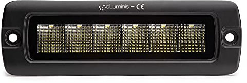 AdLuminis Blackline LED Arbeitsscheinwerfer 30 Watt 2300 Lumen, Flood, Einbau, Zusatzscheinwerfer, Rückfahrscheinwerfer
