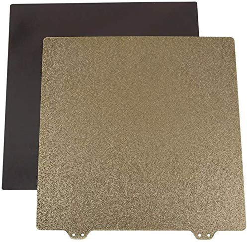 Greendhat Druckerteile 3D-Druckerteile 235x235mm 3D-Drucker Magnetaufkleber B Oberfläche mit Goldener Doppelstruktur PEI-Pulver Steelte Zubehör