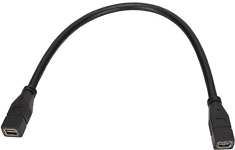 Elprico Câble Mini Displayport, Câble D'extension de Test Mini DP Femelle à Femelle de 0, Câble Mini DisplayPort Femelle à Femelle pour Ordinateur