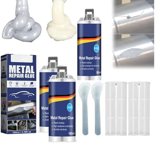 Industrieguss-Reparaturkleber, Allzweck-AB-Klebermittel, hohe Festigkeit, Metall-Reparaturkleber für Metallgussfehler, Metall-Kaltschweißen, hochhitzebeständiger Kleber, industrieller Bauch-Kleber