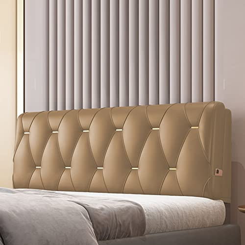 Generic Bettkeil Kopfteil Kissen Wandkissen Tagesbett Kissen Lesen Rückenlehne Lendenkissen Abnehmbares Kollisionskissen Für Etagenbett Bank Schlafsaal,B,with headboard 35.4/90cm