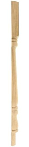 Jackson Woodturners Oak Plain Newel Post Half 90mm