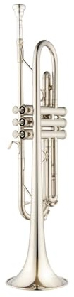 Trompeten Trompeteninstrument Anfängerprüfung Leistungsinstrument B-Blasinstrument Versilberte Trompete