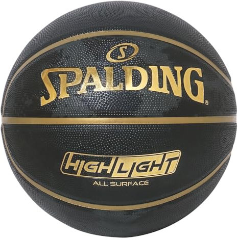 Spalding Highlights Gold Rubber No. 5 Ball 85-095J Basketball Basketball