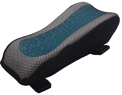Gelkissen für Armlehnen, Kühlung aus Memory-Schaum, Kissen, Armauflage, für Stühle, Büro, Ellbogen, Druckentlastung