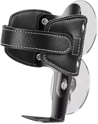 Portavasos de piel para moto - Portavasos para pasajero en moto | Taza de bebidas ajustable extraíble para motocicleta, soporte para bebidas, para moto para viajes, equitación