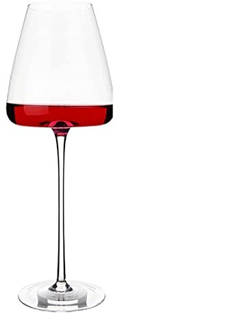 HJUGHPN Calice da vino rosso bicchiere da vino rosso con fondo convesso bordeaux bordeaux champagne uva bicchiere per festa di nozze compleanno regalo coppia