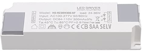 FTVOGUE LED -Stromversorgungsstecker für LED -Leuchten von 24 Bis 36 W weiß ab