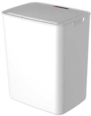 F Fityle Papelera Inteligente Papelera Inteligente Accesorios Papelera Papelera Inteligente portátil Papelera para baño Inodoro