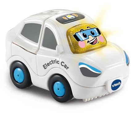 VTech Toot-Toot Drivers Electric Car, Interactive Toddlers Toys for Pretend Play with Lights and Sounds, Suitable for Boys & Girls Ages 1, 2, 3, 4+ Years, English Version