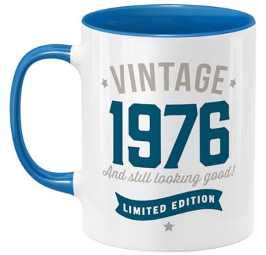D Design Invent Print! 50th Birthday Mug Gift Present Coffee or Tea for Men & Women Funny Gift Idea Keepsake Present for Age 50 Years Old - 11oz (325ml)