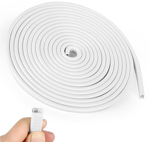 Protector de borde para guardabarros, 5m de protector de borde para puerta de coche, protector de goma en forma de U para la mayoría de coches como guardabarros, berlinas, camiones, SUV, vehículos