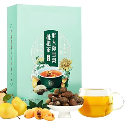120g De Té De Níspero Té De Hierbas Artesanal Tea De Flores Y Frutas Para Aliviar La Tos Y La Garganta Para Reducir La Fiebre Bebida Preparada Té Agridulce Con Aroma a Garganta (1pc)
