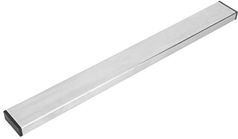 Ausla Portacoltelli Magnetico in Acciaio Inossidabile, Organizer per Coltelli Montato a Parete con Potenti Magneti per Riporre Utensili da 50 Cm o 40 Cm (Spazzolato)