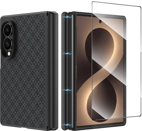 BENKS Skal för Samsung Galaxy Z Fold 8, Kompatibel med Magsafe | Fallskydd av Militärklass, Stötsäkert Skal i Kevlar-Aramidfiber och TPU, Gångjärnsskydd,Starka Magneter och Säkert Grepp