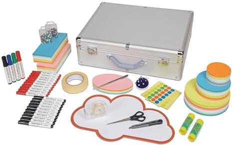 MAUL Moderatorenkoffer MAULpro confident silber komplettes Workshop Set