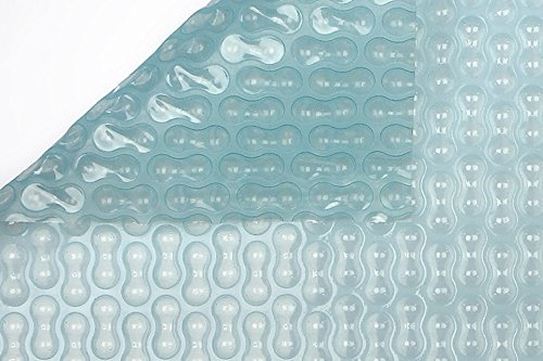 International Pool Protection Sonnenschutz, 500 Mikron, Wärmedecke mit Webkante oder Verstärkung Auf die Maße Ihres Pools zugeschnitten.