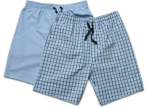 Moonline Pantaloni di Stoffa da Uomo, Colore:Blau/Hell Blau, Größe Textil:58/60