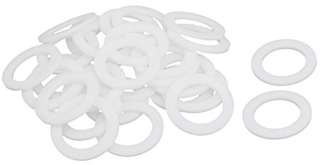Aexit 30mmx20mmx2mm PTFE Runde Unterlegscheibe Dichtring Weiß 30st (fc77a329a80304c5a598d3f0219e0ae3)