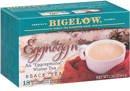 Bigelow Tea Eggnogg'n Black Tea, 18 Count (Pack of 6)