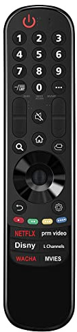 Neu MR21GC TV ErsatzFernbedienung - MR21GA IR Fernbedienung Ersatz für LG TV MR21GA MR21GC Remote Controller