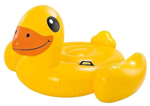 OISE ART STORE Trade Shop - Cavalcabile Papera 147x147x81 Cm Gonfiabile Giocattolo Piscina 2 Maniglie 57556
