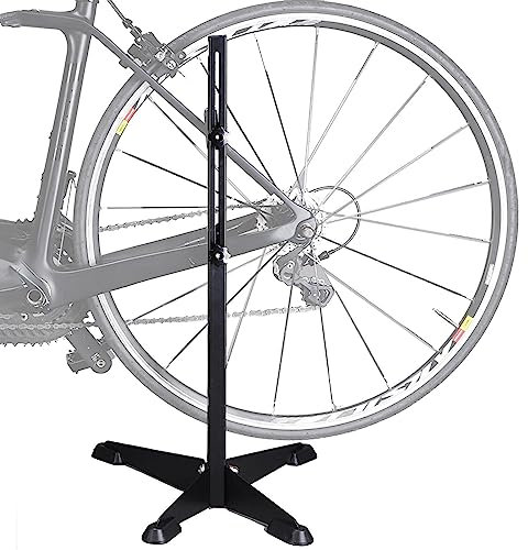QARIDO Fahrradreparaturständer - Fahrrad-Bodenständer - Tragbare HEI -Fahrradmechaniker-Montageständer, Wartungsständer für Rennräder, Garage, Parkplatz, Mountainbikes