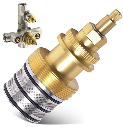 VORGENS 78913 Thermostatic Water Valve, 3/4’’ Valve High Flow Rate Cartridge for Kohler K400/K401