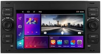 Radio Android kompatibel für FOCUS 2 MONDEO S/C-MAX KUGA FIESTA FUSION Multimedia Video-Player Navigation 5G DVD Wifi Display Fahrzeug (Farbe : 4-32 AHD DVR-B)