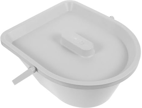 SEWOART Portable Toilet Für Erwachsene Plastischer Urinbecher Tragbarer Spucktopf Für Senioren Und Menschen Mit Behinderungen Leicht Zu Reinigen Und