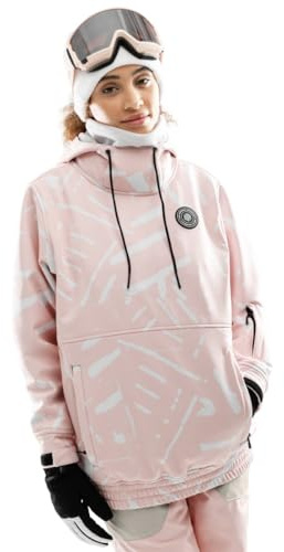 SIROKO - Chaqueta de Nieve para Mujer W1-W Lapland - L - Rosa