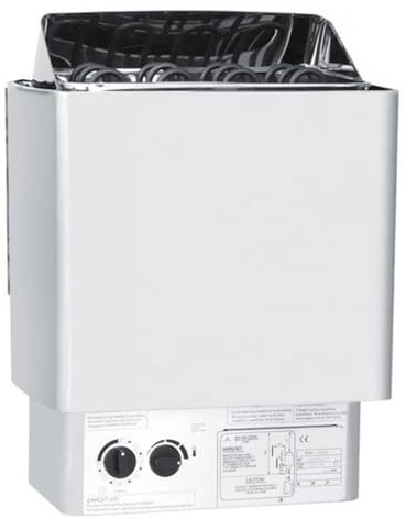 guoyjmm Riscaldatore Elettrico per Sauna da 4,5/6/8/9 Kw, Stufa per Bagno Turco con Comandi Integrati, per Casa, Bagno Turco, Centri Benessere, Hotel e Saune Secche,9KW-220V