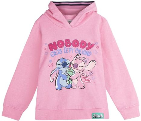 Sudadera Stitch diseño Original y Licencia Oficial | Ropa Infantil cómoda, Abrigada día a día