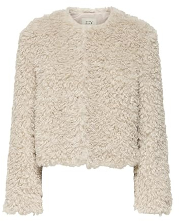 JDY Damen Kunstfelljacke Plüschjacke JDYNeo Faux Fur Jacket